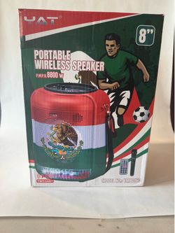 8” Portable Wireless Speaker
