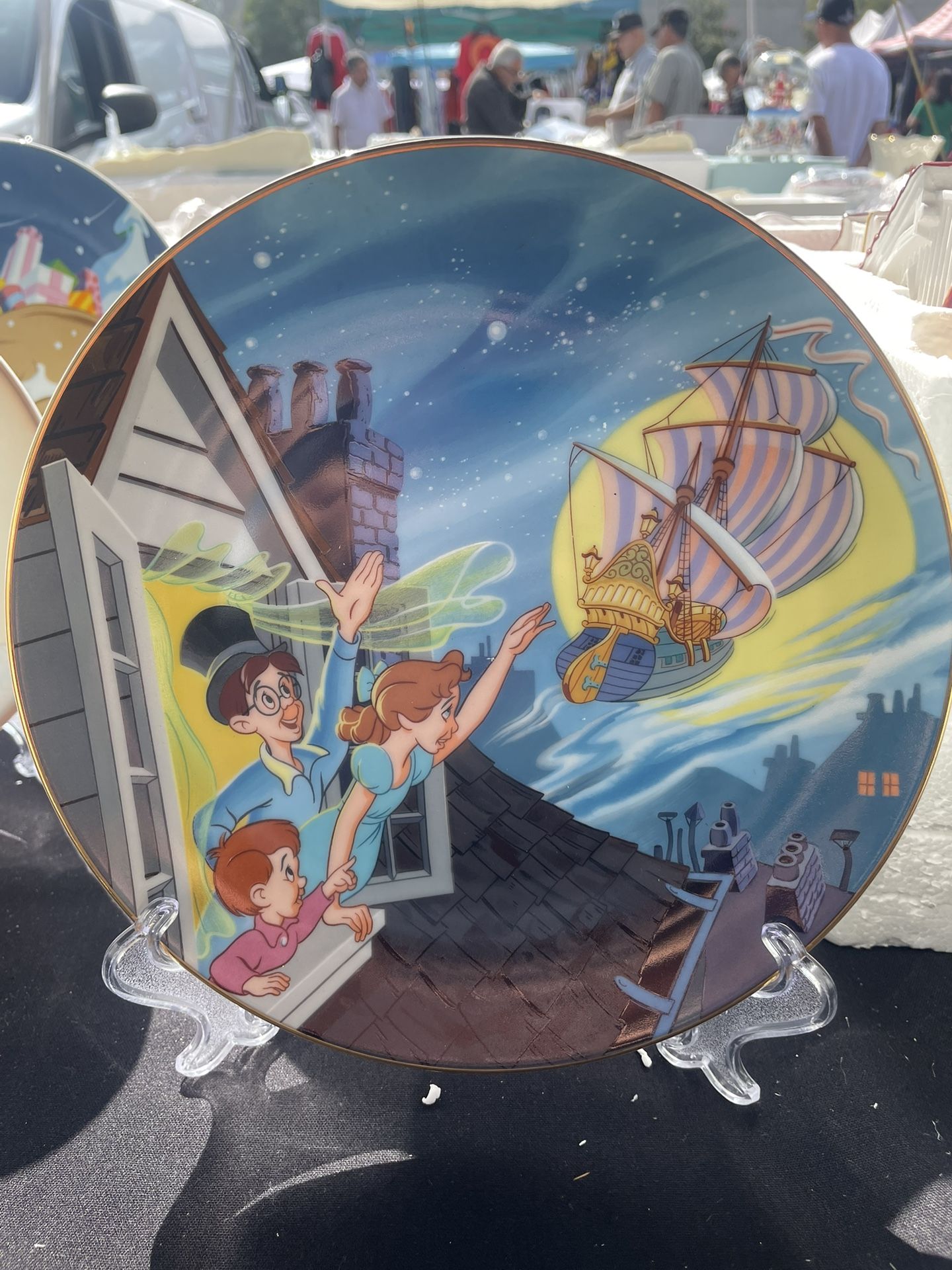 Disney Peter Pan Collectable Plates