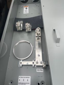 400 amp 2 meter code compliant panel for sale