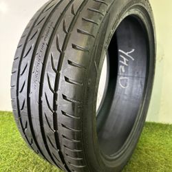 U329  245 40 19 98Y  General G-Max RS  One Used Tire 80% Life 