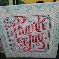 Handmade Thank You Card