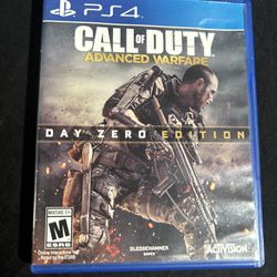 PlayStation Game Call Of Duty Advanced Warfare Day Zero Edition