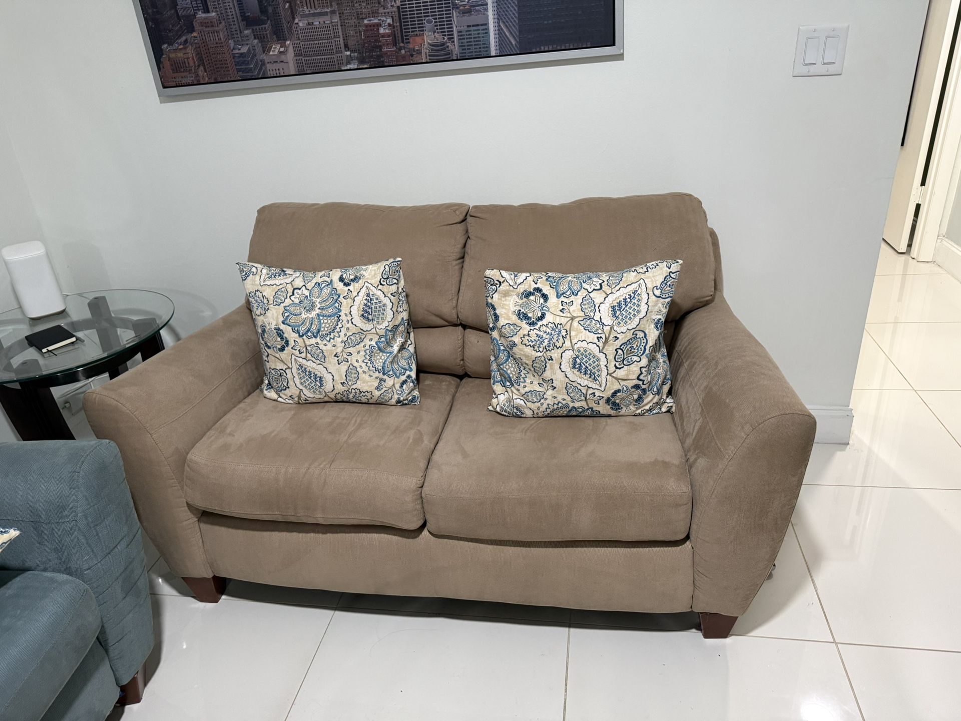 Love Seat And Sofa