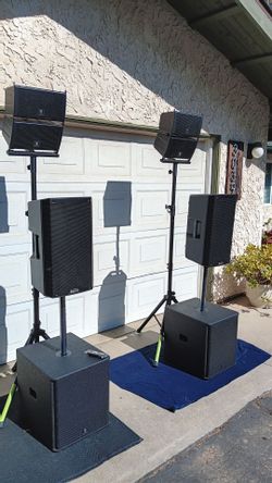 PA Speakers, Full Range