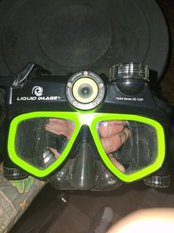 Liquid image Hydra series 720P dive mask.