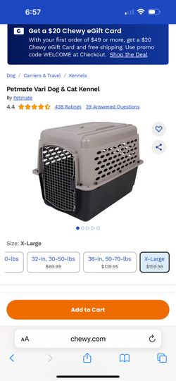 Extra Large Dog Crate