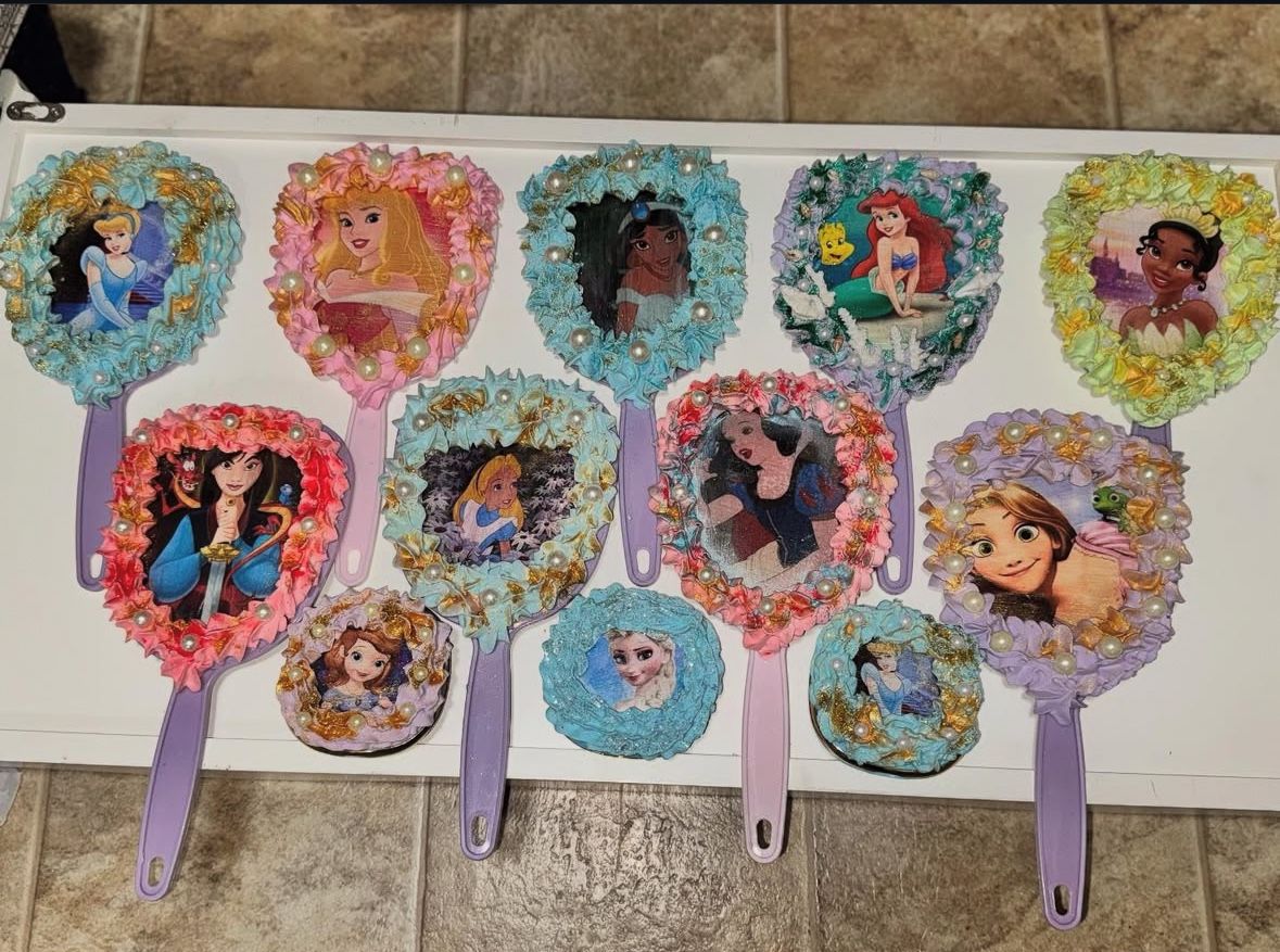 Disney Faux Cake Mirrors