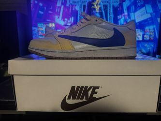 Travis Scott Air Jordan 1 Low “Canary” ❤️💛💙