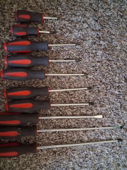 10 pc set of screwdrivers