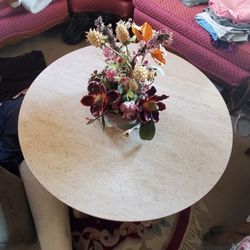 6 Piece Marble Top Antique Furniture Set