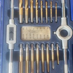 Kobalt 26 piece Tap, Die and Drill Set