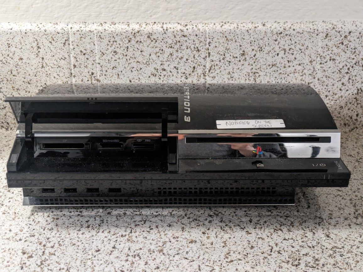PlayStation 3 Backwards Compatible CECHA01 *Parts* *No Display*