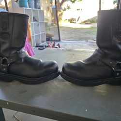 Harley Davidson Steel Toe Engineer Boots
