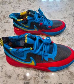 New Kyrie 8 GO SE GS 'Black Blue Tour Yellow.Size 7Y No Box!! Only A Few Left!!