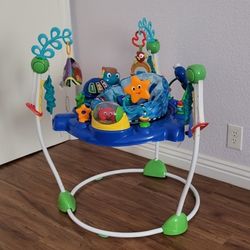 Practically New Baby Einstein Jumper With Music And Lights  ( Price Firm!)