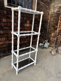 Shelf unit post modern