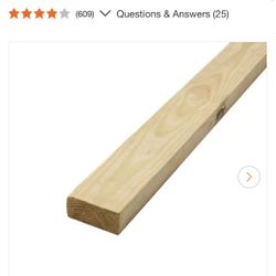 2x4x8 #2 SYP  New - straight Studs 