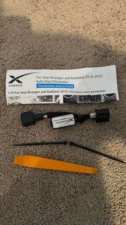 Start/Stop Shut off for Jeep Wrangler and Gladiator 2018-2025