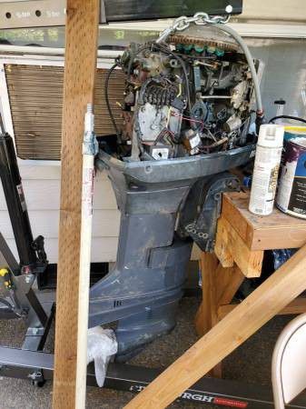 Johnson outboard 60 hp motor for sale