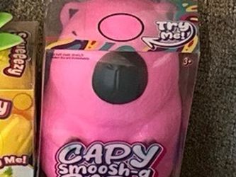 Capy Smoosh-A-Bara Pink Capybara