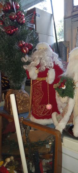 Large Santa Claus Christmas Figurine Decoration
