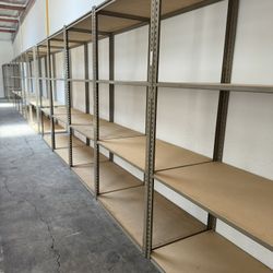Boltless Industrial Storage Shelves 48 In W x 30 In D Warehouse Steel Racks Stronger Than Homedepot Lowes And Costco Delivery Available