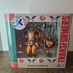 Transformers X Naruto Shippuden Kurama & Gamakichi Collab 