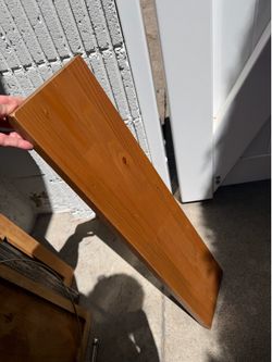 IKEA wood shelf