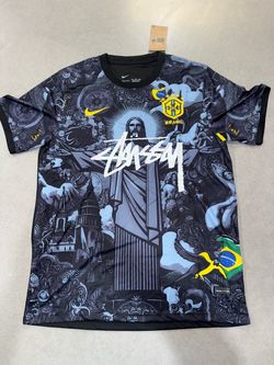 Nike x Stussy Brazil CBF Football Jersey
