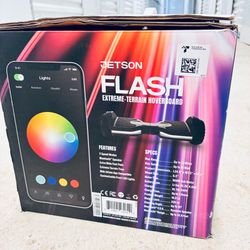 Jetson Flash Hoverboard, Bluetooth Speakers, Self Balancing, Teens (Ages 12+)