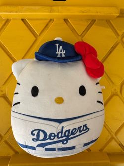 Hello Kitty LA Dodgers Squishmallow Plush