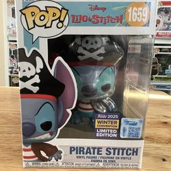 NEW IN HAND LIMITED EDITION Pirate Stitch Funko Pop #1659 Disney Movies Lilo
