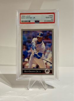 1992 Leaf Ken Griffey Jr. #392 PSA 10 Gem Mint