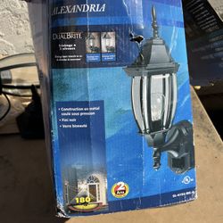 Heath Zenith Motion Activated Outdoor Light Pendant 