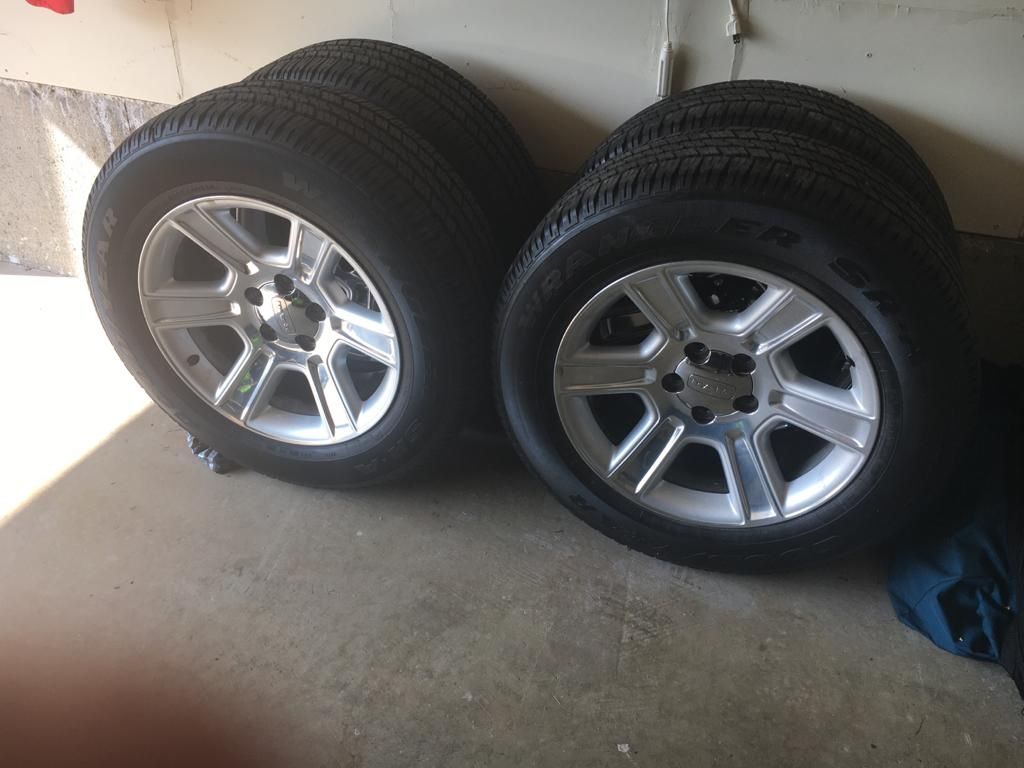 Set of 4 TIRES Dodge 2012, Ram 1500