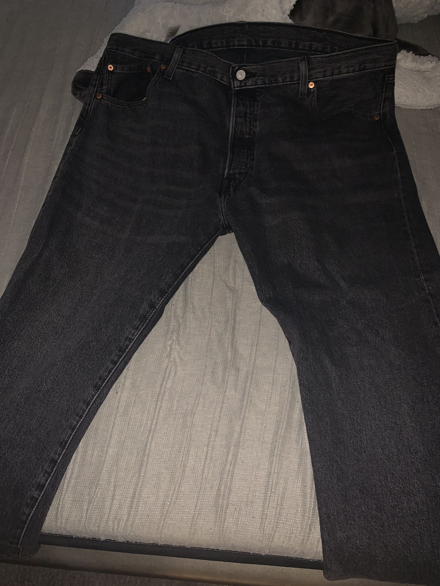 Dark Grey Levi’s 501 Jeans