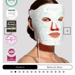 Brand New OMNILUX Contour Medical-Grade LED Red Light Therapy Mask Kit (still sealed in box !)