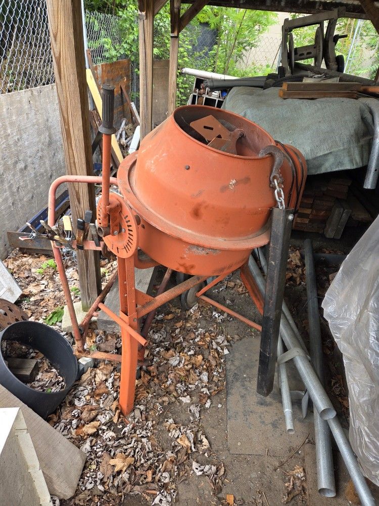HF Cement Mixer $60.