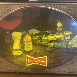 Budweiser “King of Beers” Vintage Lighted Bar Sign