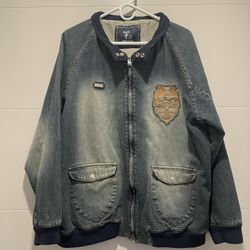 LRG Jeans Bomber Jacket