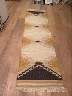 Rejuvenation Bank Flatweave Kilim Rug 2.5x8 Runner Rug
