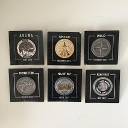 LOOT CRATE 2016-2017 Pins  