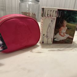 Marilyn Monroe Cosmetics Bag And Puzzle - Both New 