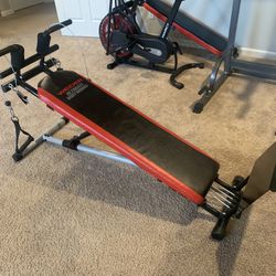 Weider Ultimate Total Body Works Indoor Home Workout Fitness Machine | WEBE15911