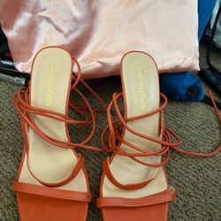 Orange Heels 