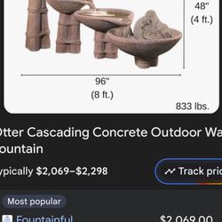 Water Fountain (3 Otter)