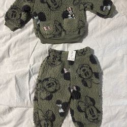 Disney Mickey Mouse soft warm track suit