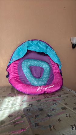 SwimSchool Baby Pool Float with Canopy