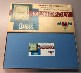 Monopoly vintage 1961 complete & great shape! 60 years Old 