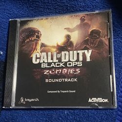 Call Of Duty Black Ops Zombies Soundtrack CD